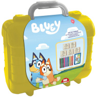 Bluey kreatív nyomdaszett bőröndben - Multiprint