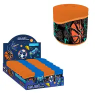 Must: Lets go play tartályos 2 lyukú hegyező kosárlabdás mintával