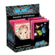 Luna: Must lányos pénztárca többféle változatban 1db