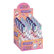 Luna: Must Team lányos mintás 6 színű golyóstoll többféle 1db