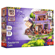 Brick Trick téglából építünk: My City Kávézó 50 darabos építőjáték - Trefl