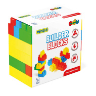 Builder Blocks 45db-os színes építőkocka szett - Wader