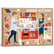 Molto: Nature Nagy játékkonyha fa játékszett 10db kiegészítővel