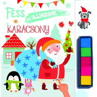 Fess az ujjaddal kifestőkönyv - Karácsony