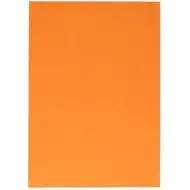 Spirit: Dekorációs kartonpapír lap narancssárga színben 70x100cm