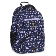 Ars Una: Navy bloom ergonomikus iskolatáska, hátizsák 27L