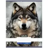 Nebulo: Farkas sima füzet A4 80-32