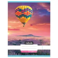 Nebulo: Levendulamező sima füzet A4 80-32