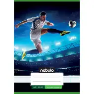 Nebulo: Foci mintás 4.osztályos vonalas füzet A/5 21-32