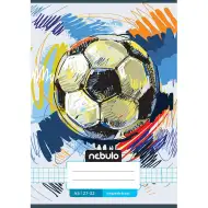 Nebulo: Focilabda mintás kockás füzet A/5 27-32