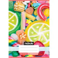Nebulo: Candy mintás kockás füzet A/5 27-32