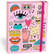 Nebulo: Füzetbox A/5-ös méretben girl power