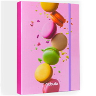 Nebulo: Füzetbox A/4-es méretben macaron mintával