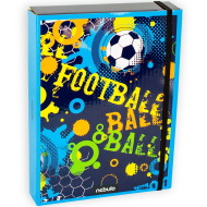 Nebulo: Füzetbox A/5-ös méretben focis mintával