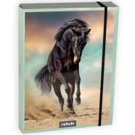 Nebulo: Füzetbox A/5-ös méretben lovas mintával