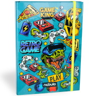 Nebulo: Füzetbox A/4-es méretben gamer mintával