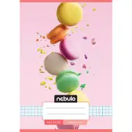 Nebulo: Macaron mintás kockás füzet A/5 27-32