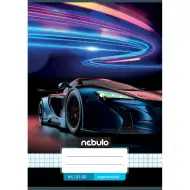 Nebulo: Neon autó mintás kockás füzet A/5 27-32
