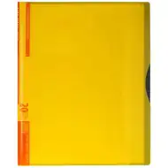 Spirit: Neon sárga A4-es bemutató mappa 20 zsebes