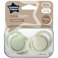 Tommee Tippee: Newborn újszülött cumi 2db-os szett többféle változatban (0-2 hó)