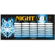 Ars Una: Nightwolf egylapos, kétoldalas órarend