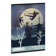 Ars Una: Ninjas in the Dark A/5 3.osztályos vonalas füzet 12-32