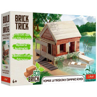 Brick Trick téglából építünk: Nyári ház 120 darabos építőjáték - Trefl