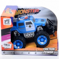 Off-Road rendőrautó 17cm