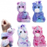 Ölelő mini unikornis plüss 12cm-es négyféle változatban