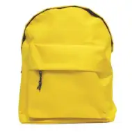 Omega citromsárga iskolatáska hátizsák 42x32x16cm
