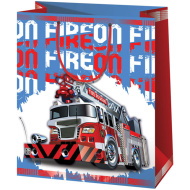 Cardex: Tűzoltóautós óriás méretű ajándéktáska 33x15x44,5cm