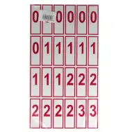 Szám és jelkártya 2-4.osztályos