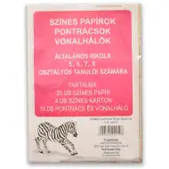 Színes papírok, pontrácsok és vonalhálók 5-8.osztály