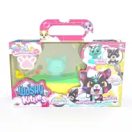 Washy Friends: Color Reveal Pancsoló cicusok káddal és kiegészítőkkel - Cirmi