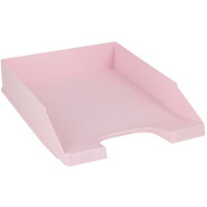 Spirit: Pasztell rózsaszín irattálca A/4-es