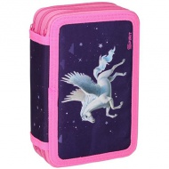 Spirit: Pegazus három emeletes töltött tolltartó 28db-os