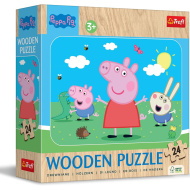 Peppa malac 24db-os fa puzzle - Trefl