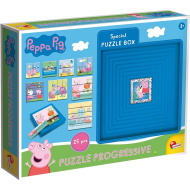 Peppa malac 8 az 1-ben 25db-os progresszív puzzle - Lisciani