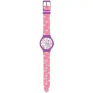 Peppa malac rózsaszín analóg karóra fém dobozban