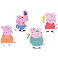 Peppa malac - Első Baby puzzle táskában - Trefl