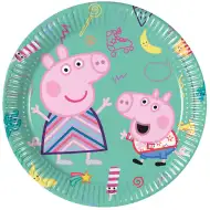 Peppa Malac party papírtányér 8db-os szett