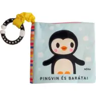 Móra: Pingvin és barátai zörgő textilkönyv rágókával