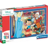 Disney Pinokkió 104db-os Supercolor puzzle - Clementoni