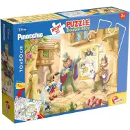 Disney Pinokkió 2 az 1-ben maxi 35db-os puzzle és színező 70x50cm - Lisciani
