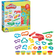 Play-Doh: 20db-os állatos gyurmaszett 7 tégely színes gyurmával - Hasbro
