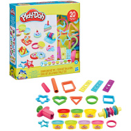 Play-Doh: 20db-os édességes gyurmaszett 7 tégely színes gyurmával - Hasbro