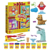 Play-Doh: Mini Bundle 4 az 1-ben klasszikus játékgyűjtemény gyurmaszett - Hasbro