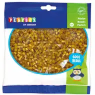 PlayBox: 5mm-es MIDI arany színű vasalható gyöngy 6000db-os csomag