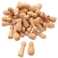 PlayBox: Natúr fa bábuk 40x47mm 50db-os csomag