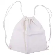 PlayBox: Fehér tornazsák, sportzsák 34x35cm-es